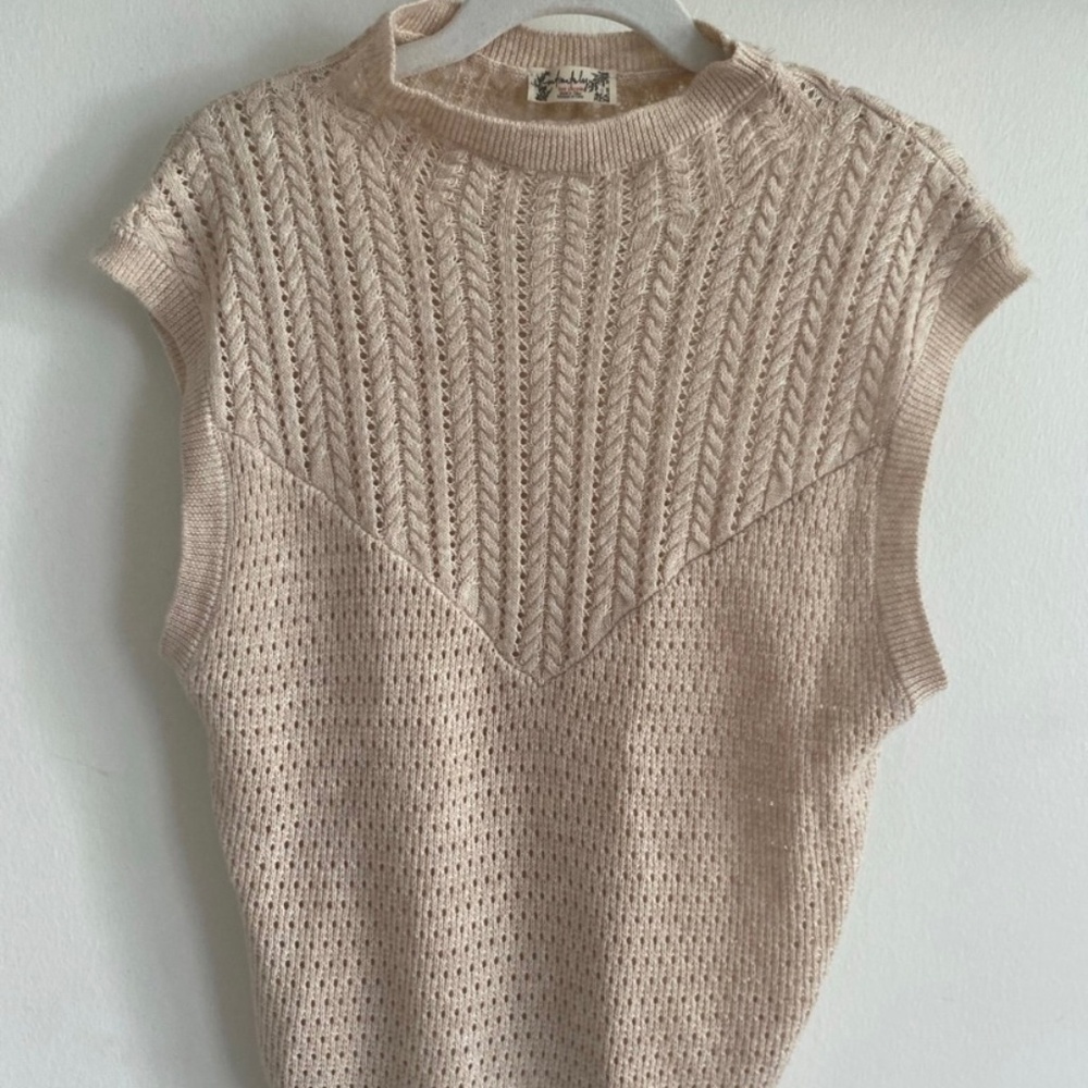 Free People knit sweater vest